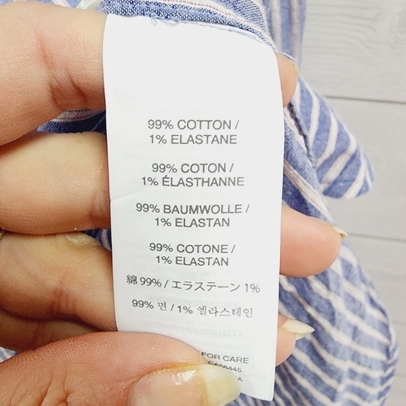 J. Crew Striped Blouse - Picture 8 of 9